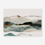 Shop Winter In The Mountains Art Print a painted abstract themed wall art print from The Print Emporium wall artwork collection - Buy Australian made fine art painting style poster and framed prints for the home and your interior decor room, TPE-PC-PI393-AP