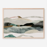 Shop Winter In The Mountains Art Print a painted abstract themed wall art print from The Print Emporium wall artwork collection - Buy Australian made fine art painting style poster and framed prints for the home and your interior decor room, TPE-PC-PI393-AP
