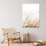 Shop Winter Pampas Reeds Photo Canvas Print a coastal themed photography framed stretched canvas print from The Print Emporium wall artwork collection - Buy Australian made prints for the home and your interior decor space, TPE-1135-CA-35X46-NF