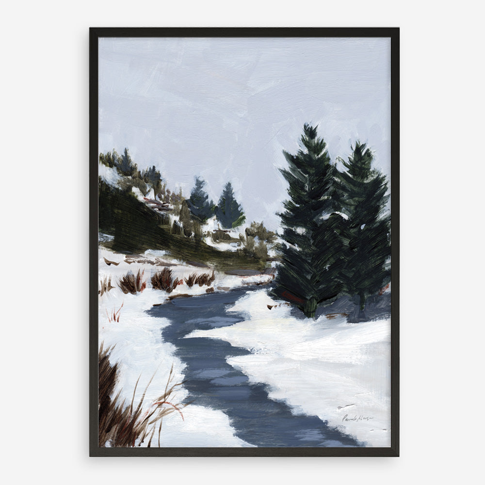 Shop Winter Trails Art Print a painted style wall art print from The Print Emporium wall artwork collection - Buy Australian made fine art painting style poster and framed prints for the home and your interior decor room, TPE-WA-69671-AP