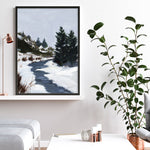 Shop Winter Trails Art Print a painted style wall art print from The Print Emporium wall artwork collection - Buy Australian made fine art painting style poster and framed prints for the home and your interior decor room, TPE-WA-69671-AP