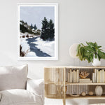 Shop Winter Trails Art Print a painted style wall art print from The Print Emporium wall artwork collection - Buy Australian made fine art painting style poster and framed prints for the home and your interior decor room, TPE-WA-69671-AP