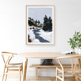 Shop Winter Trails Art Print a painted style wall art print from The Print Emporium wall artwork collection - Buy Australian made fine art painting style poster and framed prints for the home and your interior decor room, TPE-WA-69671-AP