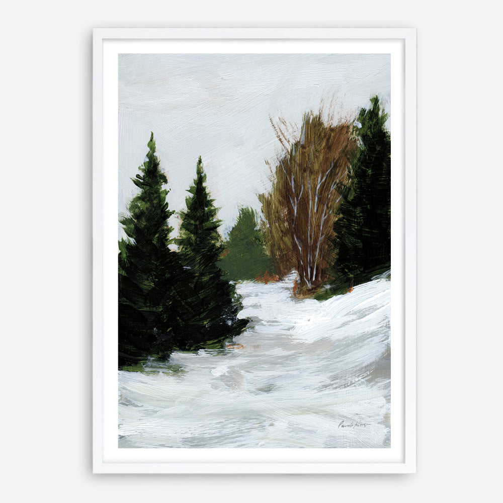 Shop Winter on Grand Mesa Art Print a painted style wall art print from The Print Emporium wall artwork collection - Buy Australian made fine art painting style poster and framed prints for the home and your interior decor room, TPE-WA-69670-AP