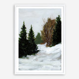 Shop Winter on Grand Mesa Art Print a painted style wall art print from The Print Emporium wall artwork collection - Buy Australian made fine art painting style poster and framed prints for the home and your interior decor room, TPE-WA-69670-AP