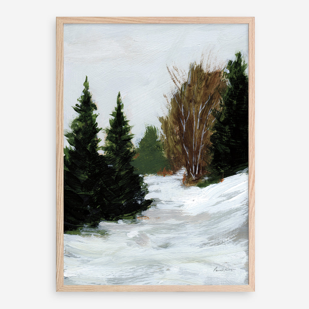 Shop Winter on Grand Mesa Art Print a painted style wall art print from The Print Emporium wall artwork collection - Buy Australian made fine art painting style poster and framed prints for the home and your interior decor room, TPE-WA-69670-AP