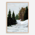 Shop Winter on Grand Mesa Art Print a painted style wall art print from The Print Emporium wall artwork collection - Buy Australian made fine art painting style poster and framed prints for the home and your interior decor room, TPE-WA-69670-AP