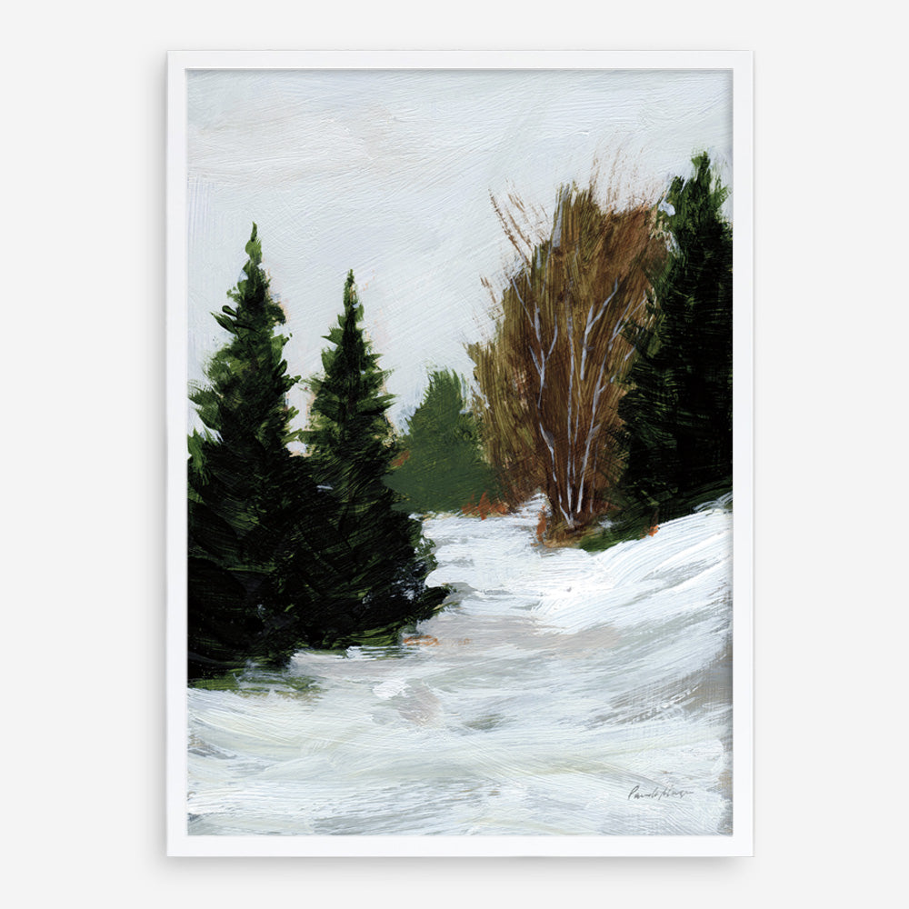 Shop Winter on Grand Mesa Art Print a painted style wall art print from The Print Emporium wall artwork collection - Buy Australian made fine art painting style poster and framed prints for the home and your interior decor room, TPE-WA-69670-AP
