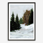 Shop Winter on Grand Mesa Art Print a painted style wall art print from The Print Emporium wall artwork collection - Buy Australian made fine art painting style poster and framed prints for the home and your interior decor room, TPE-WA-69670-AP