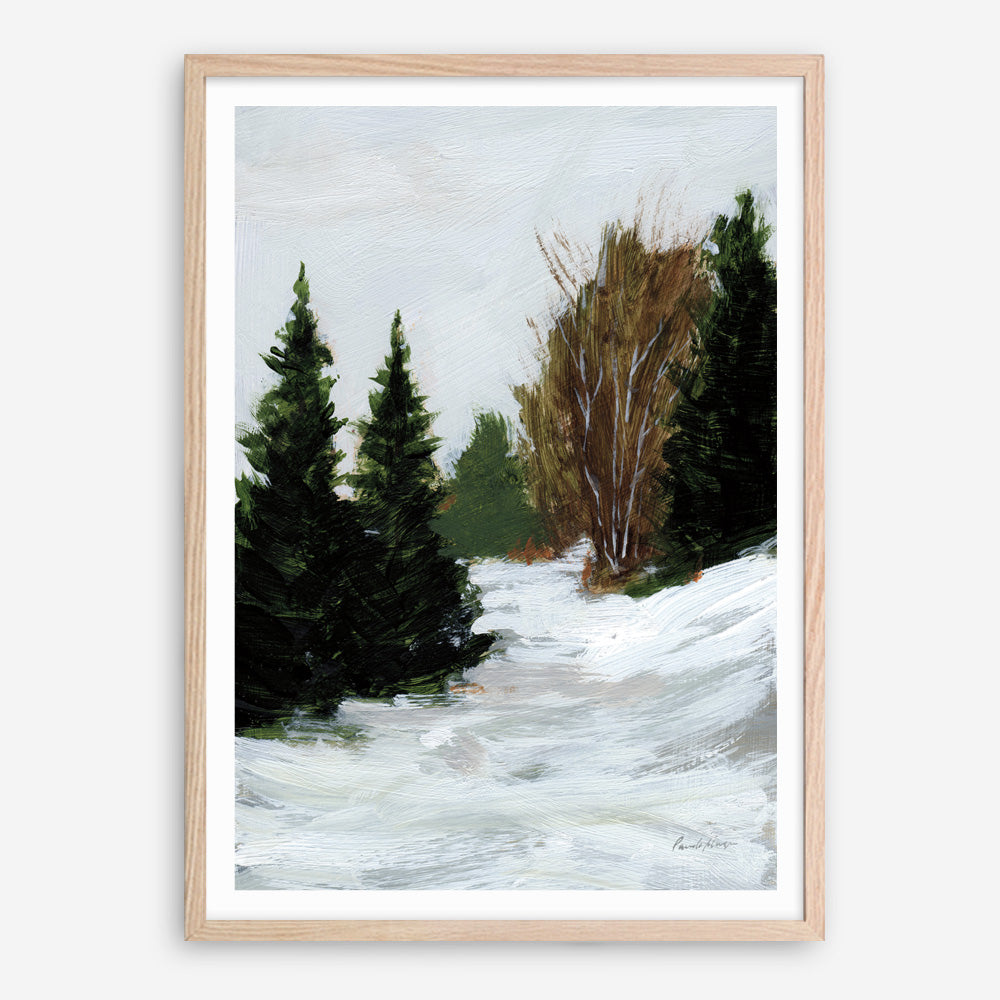 Shop Winter on Grand Mesa Art Print a painted style wall art print from The Print Emporium wall artwork collection - Buy Australian made fine art painting style poster and framed prints for the home and your interior decor room, TPE-WA-69670-AP