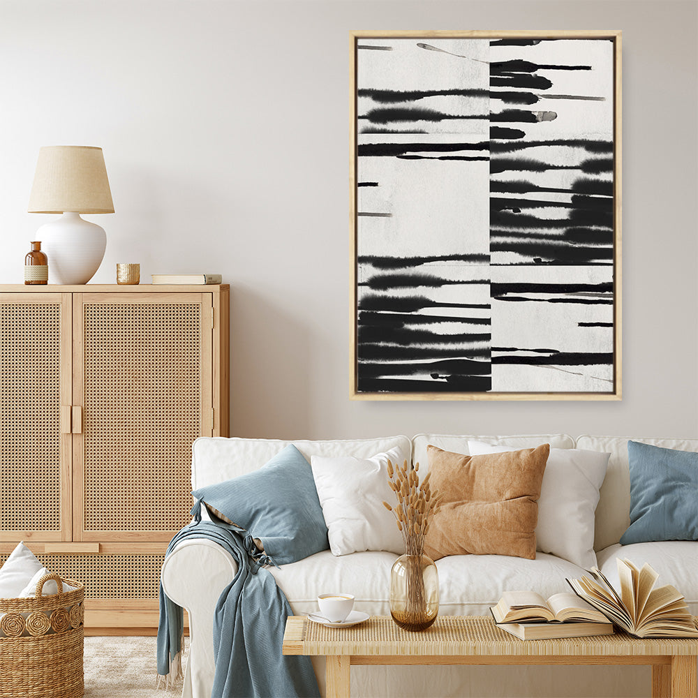 Shop Wonderful Life I Canvas Print a painted abstract themed framed canvas wall art print from The Print Emporium artwork collection - Buy Australian made fine art painting style stretched canvas prints for the home and your interior decor space, TPE-PC-PM045-CA-35X46-NF