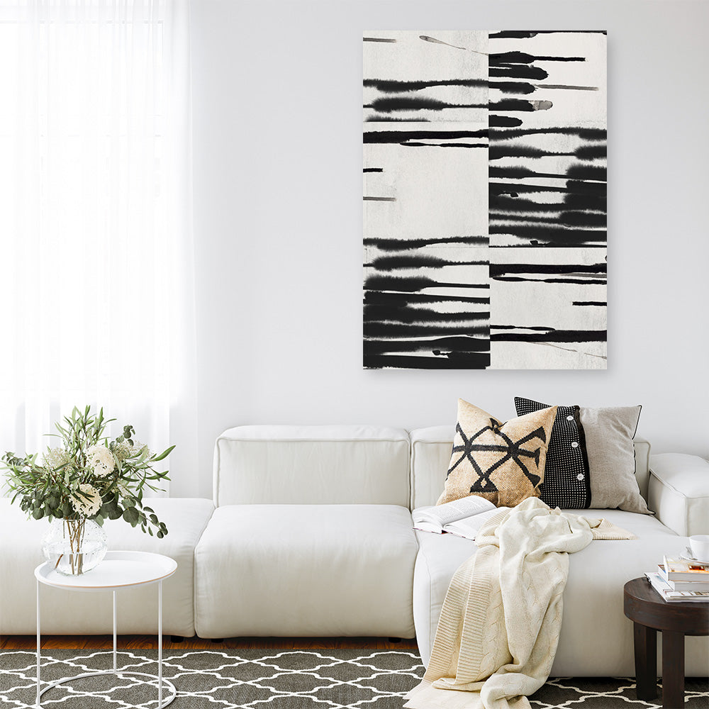 Shop Wonderful Life I Canvas Print a painted abstract themed framed canvas wall art print from The Print Emporium artwork collection - Buy Australian made fine art painting style stretched canvas prints for the home and your interior decor space, TPE-PC-PM045-CA-35X46-NF