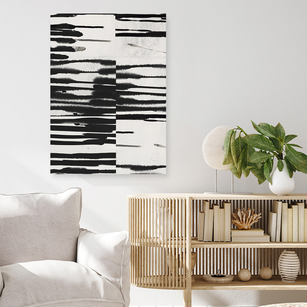 Shop Wonderful Life II Canvas Print a painted abstract themed framed canvas wall art print from The Print Emporium artwork collection - Buy Australian made fine art painting style stretched canvas prints for the home and your interior decor space, TPE-PC-PM046-CA-35X46-NF