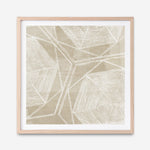 Shop Woven Linen I (Square) Art Print a painted abstract themed wall art print from The Print Emporium wall artwork collection - Buy Australian made fine art painting style poster and framed prints for the home and your interior decor room, TPE-PC-WL446-AP