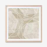 Shop Woven Linen I (Square) Art Print a painted abstract themed wall art print from The Print Emporium wall artwork collection - Buy Australian made fine art painting style poster and framed prints for the home and your interior decor room, TPE-PC-WL446-AP