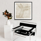 Shop Woven Linen I (Square) Art Print a painted abstract themed wall art print from The Print Emporium wall artwork collection - Buy Australian made fine art painting style poster and framed prints for the home and your interior decor room, TPE-PC-WL446-AP