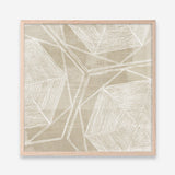 Shop Woven Linen I (Square) Art Print a painted abstract themed wall art print from The Print Emporium wall artwork collection - Buy Australian made fine art painting style poster and framed prints for the home and your interior decor room, TPE-PC-WL446-AP