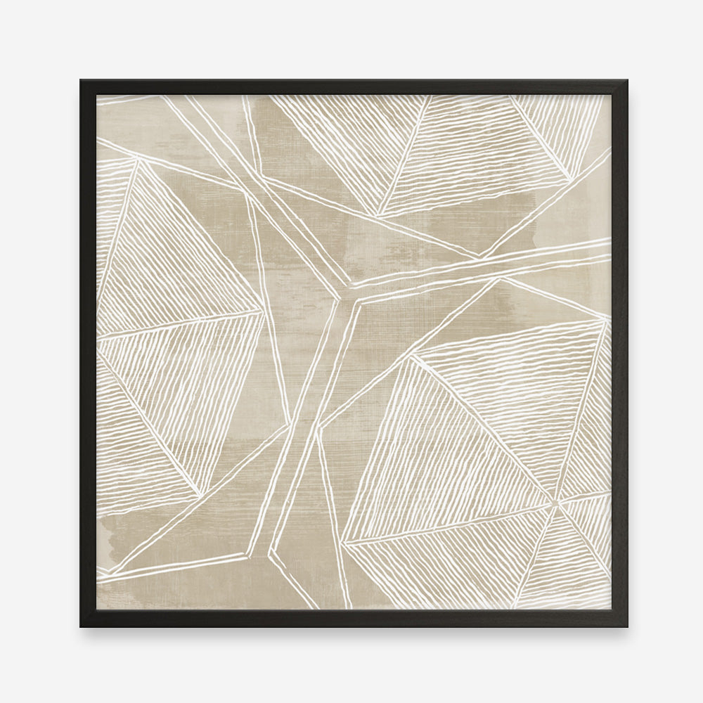 Shop Woven Linen I (Square) Art Print a painted abstract themed wall art print from The Print Emporium wall artwork collection - Buy Australian made fine art painting style poster and framed prints for the home and your interior decor room, TPE-PC-WL446-AP