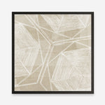 Shop Woven Linen I (Square) Art Print a painted abstract themed wall art print from The Print Emporium wall artwork collection - Buy Australian made fine art painting style poster and framed prints for the home and your interior decor room, TPE-PC-WL446-AP