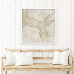 Shop Woven Linen I (Square) Art Print a painted abstract themed wall art print from The Print Emporium wall artwork collection - Buy Australian made fine art painting style poster and framed prints for the home and your interior decor room, TPE-PC-WL446-AP