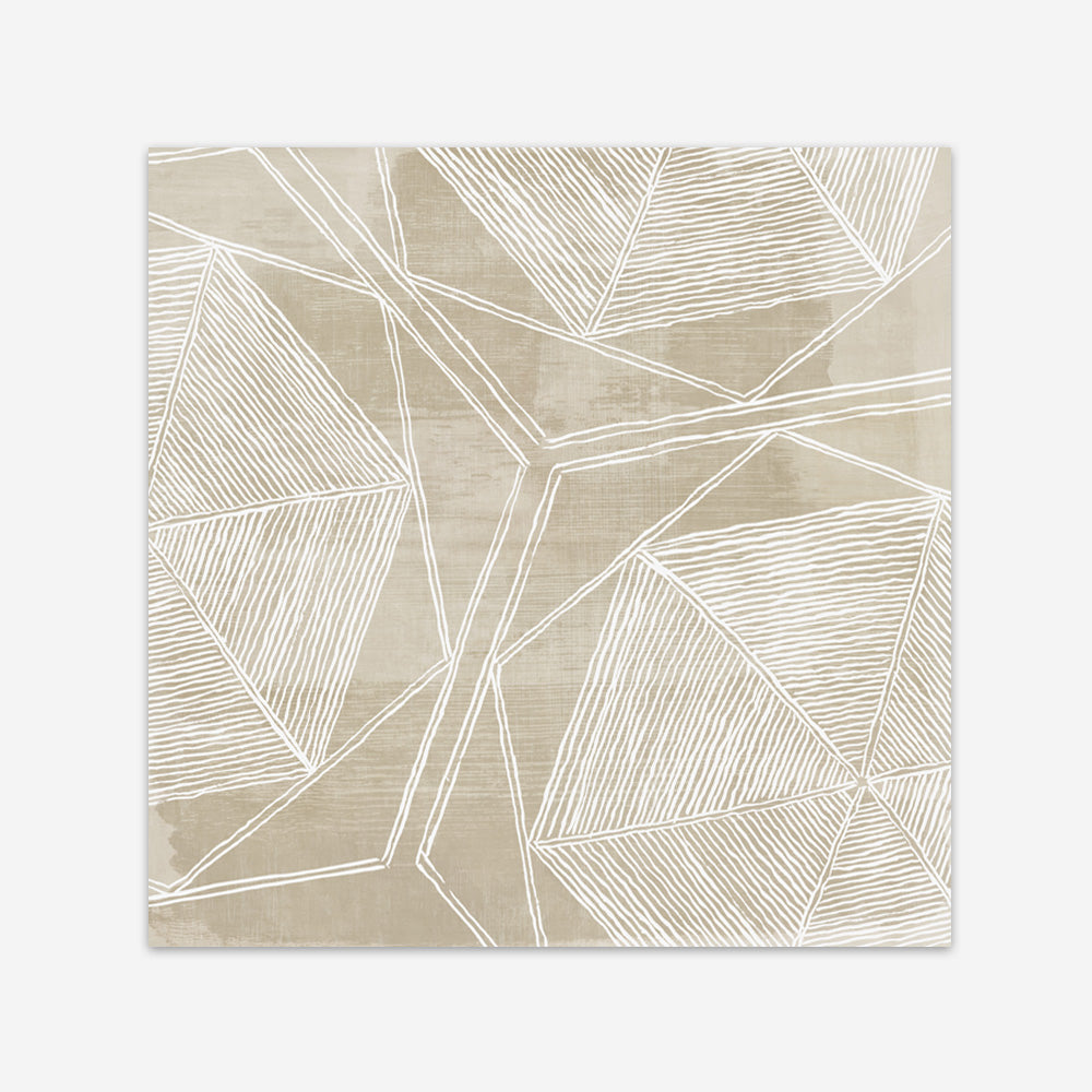 Shop Woven Linen I (Square) Art Print a painted abstract themed wall art print from The Print Emporium wall artwork collection - Buy Australian made fine art painting style poster and framed prints for the home and your interior decor room, TPE-PC-WL446-AP