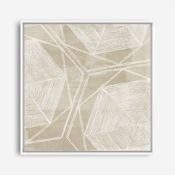 Shop Woven Linen I (Square) Canvas Print a painted abstract themed framed canvas wall art print from The Print Emporium artwork collection - Buy Australian made fine art painting style stretched canvas prints for the home and your interior decor space, TPE-PC-WL446-CA-40X40-NF