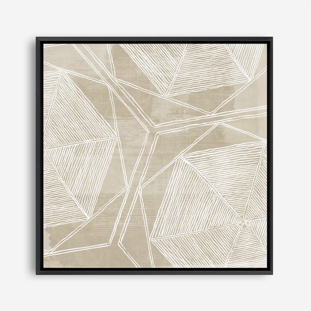 Shop Woven Linen I (Square) Canvas Print a painted abstract themed framed canvas wall art print from The Print Emporium artwork collection - Buy Australian made fine art painting style stretched canvas prints for the home and your interior decor space, TPE-PC-WL446-CA-40X40-NF