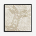 Shop Woven Linen I (Square) Canvas Print a painted abstract themed framed canvas wall art print from The Print Emporium artwork collection - Buy Australian made fine art painting style stretched canvas prints for the home and your interior decor space, TPE-PC-WL446-CA-40X40-NF