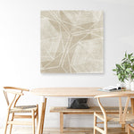 Shop Woven Linen I (Square) Canvas Print a painted abstract themed framed canvas wall art print from The Print Emporium artwork collection - Buy Australian made fine art painting style stretched canvas prints for the home and your interior decor space, TPE-PC-WL446-CA-40X40-NF