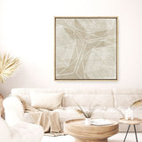 Shop Woven Linen I (Square) Canvas Print a painted abstract themed framed canvas wall art print from The Print Emporium artwork collection - Buy Australian made fine art painting style stretched canvas prints for the home and your interior decor space, TPE-PC-WL446-CA-40X40-NF