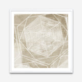 Shop Woven Linen II (Square) Art Print a painted abstract themed wall art print from The Print Emporium wall artwork collection - Buy Australian made fine art painting style poster and framed prints for the home and your interior decor room, TPE-PC-WL447-AP