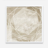 Shop Woven Linen II (Square) Art Print a painted abstract themed wall art print from The Print Emporium wall artwork collection - Buy Australian made fine art painting style poster and framed prints for the home and your interior decor room, TPE-PC-WL447-AP