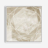 Shop Woven Linen II (Square) Canvas Print a painted abstract themed framed canvas wall art print from The Print Emporium artwork collection - Buy Australian made fine art painting style stretched canvas prints for the home and your interior decor space, TPE-PC-WL447-CA-40X40-NF