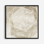 Shop Woven Linen II (Square) Canvas Print a painted abstract themed framed canvas wall art print from The Print Emporium artwork collection - Buy Australian made fine art painting style stretched canvas prints for the home and your interior decor space, TPE-PC-WL447-CA-40X40-NF