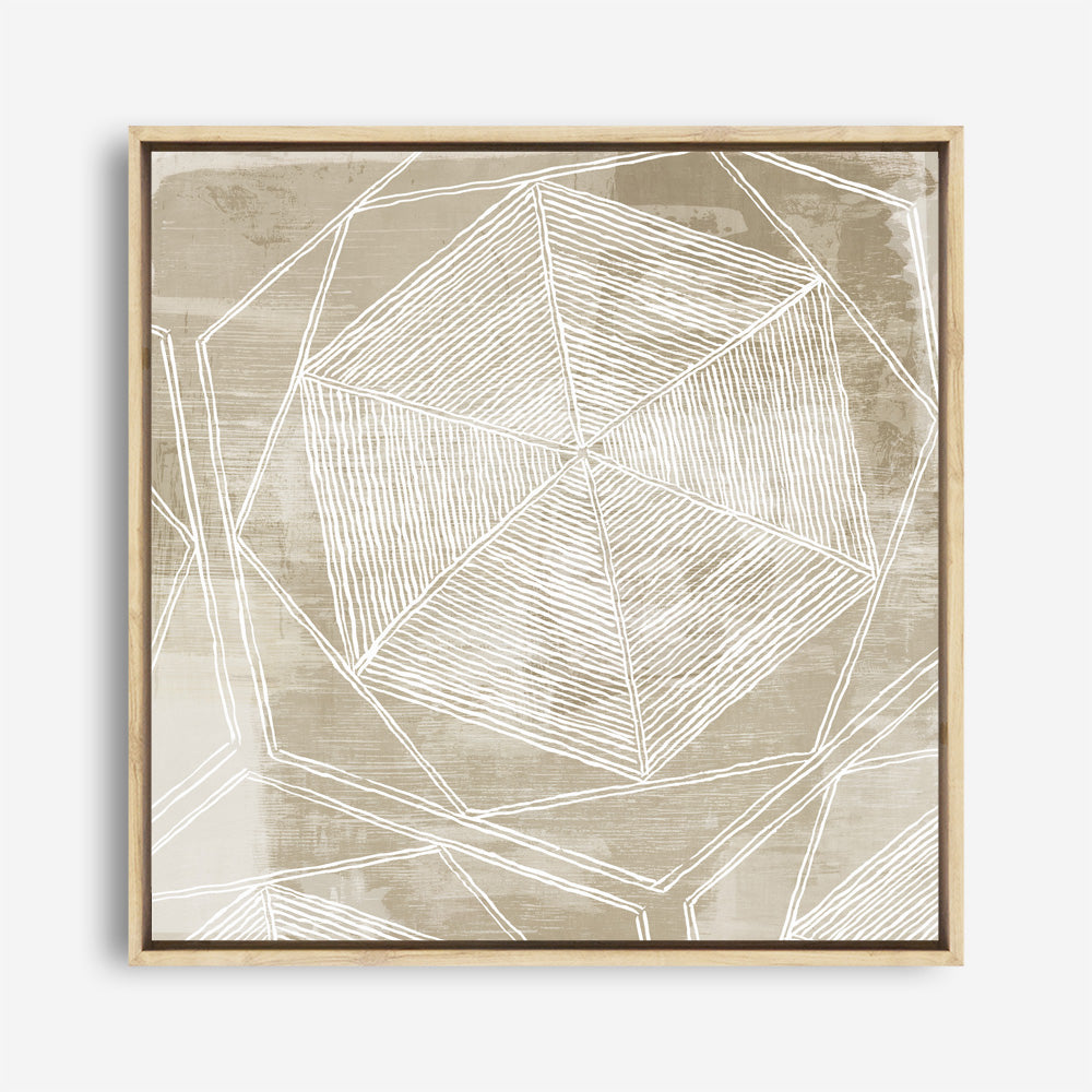 Shop Woven Linen II (Square) Canvas Print a painted abstract themed framed canvas wall art print from The Print Emporium artwork collection - Buy Australian made fine art painting style stretched canvas prints for the home and your interior decor space, TPE-PC-WL447-CA-40X40-NF