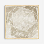 Shop Woven Linen II (Square) Canvas Print a painted abstract themed framed canvas wall art print from The Print Emporium artwork collection - Buy Australian made fine art painting style stretched canvas prints for the home and your interior decor space, TPE-PC-WL447-CA-40X40-NF