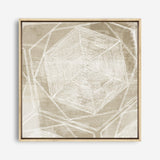 Shop Woven Linen II (Square) Canvas Print a painted abstract themed framed canvas wall art print from The Print Emporium artwork collection - Buy Australian made fine art painting style stretched canvas prints for the home and your interior decor space, TPE-PC-WL447-CA-40X40-NF