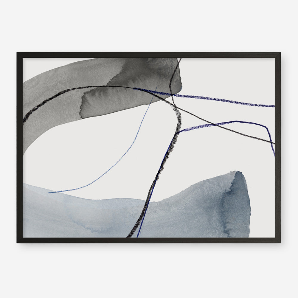 Shop Wrapped I Art Print a painted abstract themed wall art print from The Print Emporium wall artwork collection - Buy Australian made fine art painting style poster and framed prints for the home and your interior decor room, TPE-PC-PI593-AP