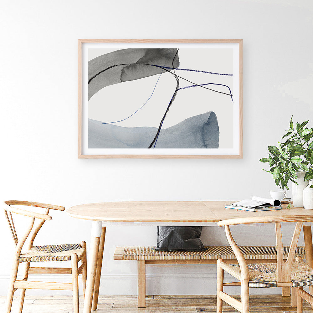 Shop Wrapped I Art Print a painted abstract themed wall art print from The Print Emporium wall artwork collection - Buy Australian made fine art painting style poster and framed prints for the home and your interior decor room, TPE-PC-PI593-AP