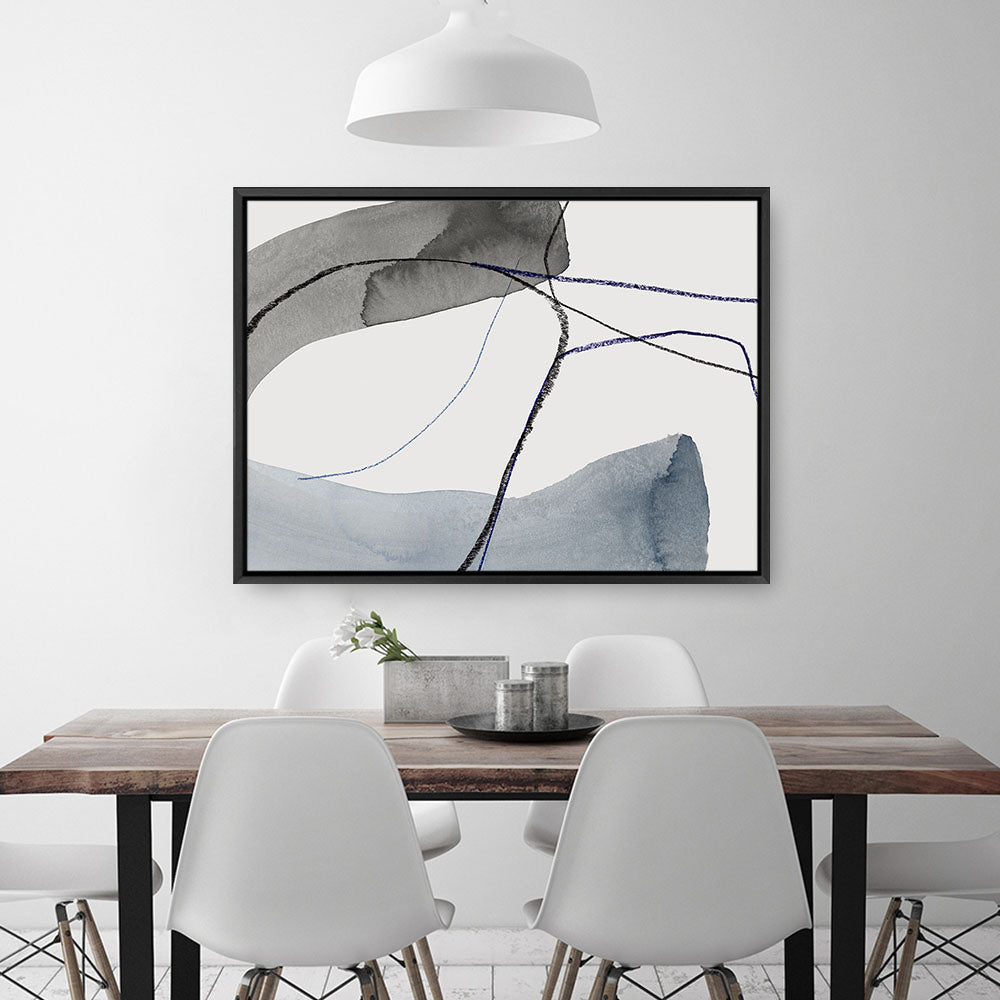Shop Wrapped I Canvas Print a painted abstract themed framed canvas wall art print from The Print Emporium artwork collection - Buy Australian made fine art painting style stretched canvas prints for the home and your interior decor space, TPE-PC-PI593-CA-35X46-NF