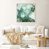 Shop Zen Panel I (Square) Art Print a painted abstract themed wall art print from The Print Emporium wall artwork collection - Buy Australian made fine art painting style poster and framed prints for the home and your interior decor room, TPE-PC-WK052-AP