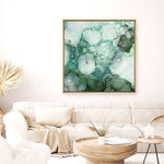 Shop Zen Panel I (Square) Canvas Print a painted abstract themed framed canvas wall art print from The Print Emporium artwork collection - Buy Australian made fine art painting style stretched canvas prints for the home and your interior decor space, TPE-PC-WK052-CA-40X40-NF