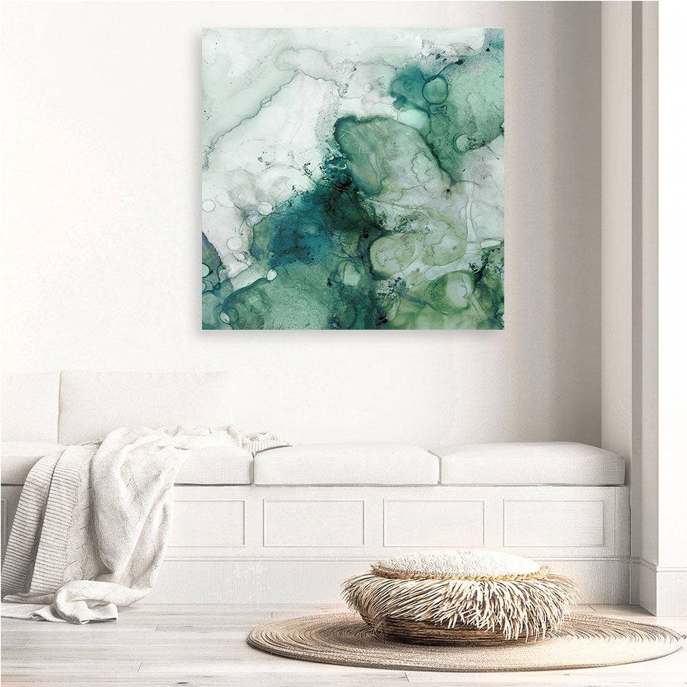 Shop Zen Panel IV (Square) Canvas Print a painted abstract themed framed canvas wall art print from The Print Emporium artwork collection - Buy Australian made fine art painting style stretched canvas prints for the home and your interior decor space, TPE-PC-WK055-CA-40X40-NF