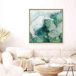Shop Zen Panel IV (Square) Canvas Print a painted abstract themed framed canvas wall art print from The Print Emporium artwork collection - Buy Australian made fine art painting style stretched canvas prints for the home and your interior decor space, TPE-PC-WK055-CA-40X40-NF