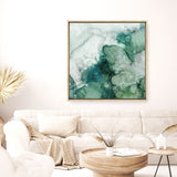 Shop Zen Panel IV (Square) Canvas Print a painted abstract themed framed canvas wall art print from The Print Emporium artwork collection - Buy Australian made fine art painting style stretched canvas prints for the home and your interior decor space, TPE-PC-WK055-CA-40X40-NF