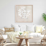 Shop Soft Bloom (Square) Art Print a painted floral themed abstract painted wall art print from The Print Emporium wall artwork collection - Buy Australian made fine art painting style poster and framed prints for the home and your interior decor room, TPE-DH-319-AP