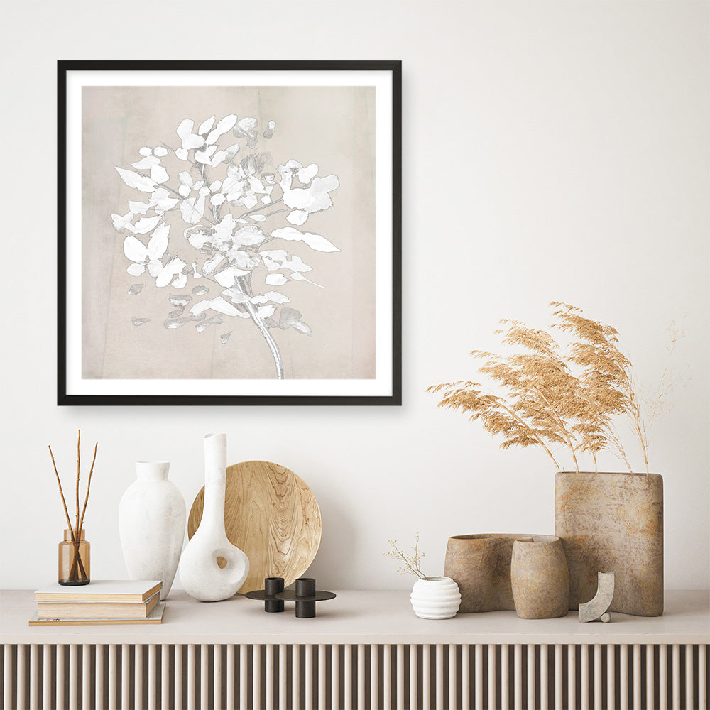 Shop Soft Bloom (Square) Art Print a painted floral themed abstract painted wall art print from The Print Emporium wall artwork collection - Buy Australian made fine art painting style poster and framed prints for the home and your interior decor room, TPE-DH-319-AP