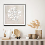 Shop Soft Bloom (Square) Art Print a painted floral themed abstract painted wall art print from The Print Emporium wall artwork collection - Buy Australian made fine art painting style poster and framed prints for the home and your interior decor room, TPE-DH-319-AP