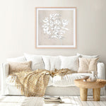 Shop Soft Bloom (Square) Art Print a painted floral themed abstract painted wall art print from The Print Emporium wall artwork collection - Buy Australian made fine art painting style poster and framed prints for the home and your interior decor room, TPE-DH-319-AP