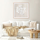 Shop Soft Bloom (Square) Art Print a painted floral themed abstract painted wall art print from The Print Emporium wall artwork collection - Buy Australian made fine art painting style poster and framed prints for the home and your interior decor room, TPE-DH-319-AP